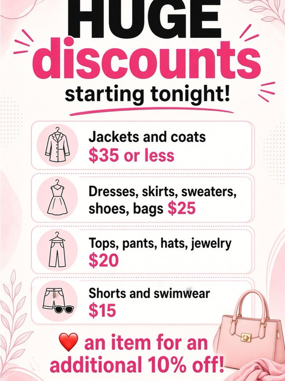 HUGE drop in prices tonight!